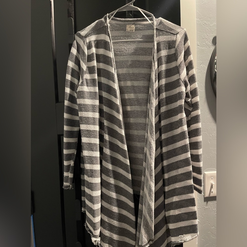 ONeill Distressed Asymmetrical Sweater